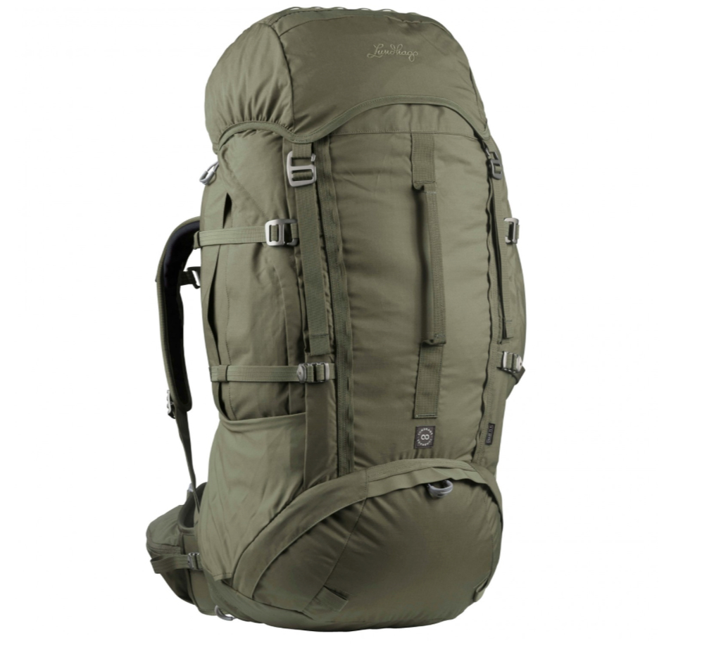 LUNDHAGS Rucksack GNAUR 75 RL (Forest Green)