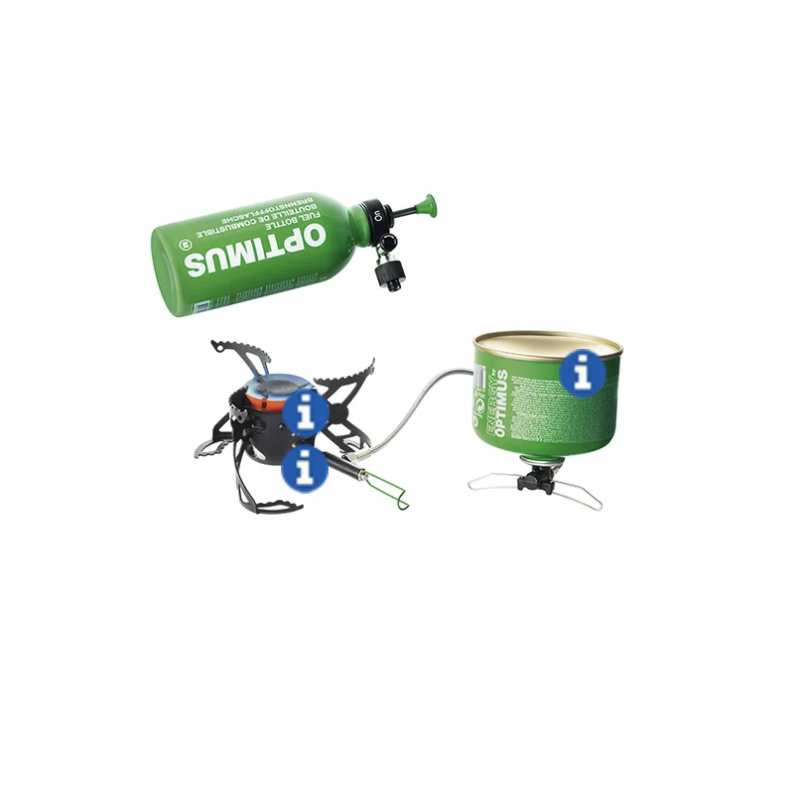 [78019408] OPTIMUS Polaris Optifuel mit Brennstofflasche