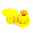 Kunststoff Schutzkappen mit Stahleinlage, gelb